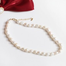 1mm진주목걸이
