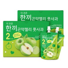 더존건강 한끼 곤약젤리 풋사과 150ml 10팩 2박스, 20개