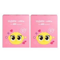 소이베베 신비아파트 키즈 활력 마스크팩 (금비 모양) 20매, 단품, 단품