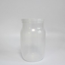 [2개] PP 850ml 동충하초통 반투명 광구 종균병 버섯키우기 곤충키우기 채집통 항아리 공병 단지 통, 2개