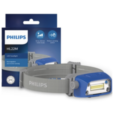 필립스 차박 낚시 캠핑 해루질 모션인식 충전식 작업등 LED 핸즈프리 헤드랜턴 HL22M, 블루, 1개