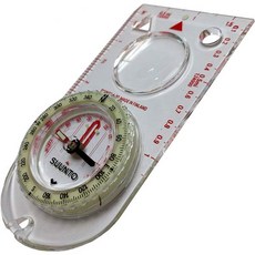 순토 Compass A 30 어두운 곳에서도 빛나는 표시가 있는 컴팩트 하이킹용 나침반, northern hemisphere, USGS UTM - 순토콤파스