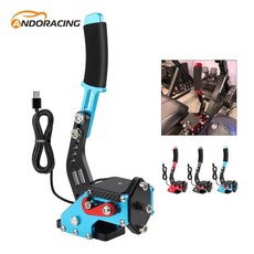 로지텍 USB 브레이크 시스템 핸드 브레이크 드리프트 어댑터 보드 랠리 G29 G27 G25 PC 홀 센서 SIM 레이싱 게임용 T300 T500 신제품, 11)clip, 1개