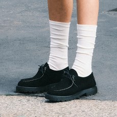 SALTANDCHOCOLATE 라운드 토 스티치 청키 로퍼 412239004412315007 (3cm2type)