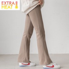 착한 따뜻따뜻 기모 셀프 컷팅 부츠컷 바지(o75571)