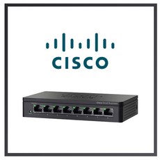 시스코 SG95D-08-KR 스위칭허브 (8포트 1000Mbps), 선택하세요
