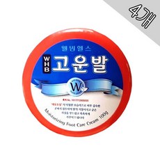 웰빙헬스팜 고운발크림 100g/고운발/풋/케어/관리/보습/크림, 1개입, 4개, 100g