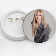 배찌 TWICE 토끼 가스 포멀 2집 신곡ICA N TSTOPME 주변 브로치 의류 작은 부품, MINA/03