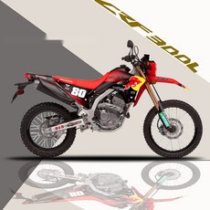 혼다 CRF300L 튜닝 호환 드레스업 풀데칼 스티커 필름, B, 1개