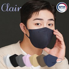 (L size) KF94 숨편한 클레어마스크 스탠다드핏 대형 50매