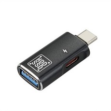 Coms C타입 변환젠더 USB 3.0 5Gbps 데이터 충전 TB902, 1개
