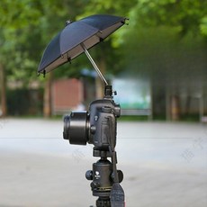 카메라 우산 화이트 Dslr 핸드폰 야외 햇빛 비오는날 사진기 악세사리 보호 거치대, D.대형 38 cm 심플형, 1개