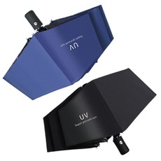 디자인비 UV 차단 3단 완전자동 우산