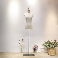 마네킹 소형차 옷걸이 전시 촬영 흔들시계 남성여성복 인체 바닥식 지지대, C01-공식모델