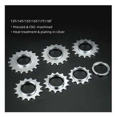 픽시기어코그 락링포함 / 싱글 고정기어 fixed gear cog 13T ~ 17T, 16T, 1개