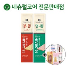 네츄럴코어 멍쫀 + 사은품증정, 2가지맛 혼합 20g x 30개, 20g, 30개 - 멍쫀