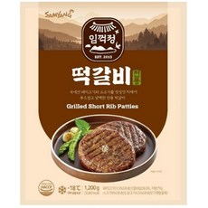  삼양 임꺽정 떡갈비 1200g, 1.2kg, 4개 