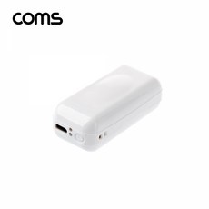 Coms 초소형 미니 손난로 / 핸드워머 / 양면발열 / 휴대용 / White (HW450), 상세페이지 참조