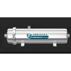 우물여과기 불순물 제거 흙 정수 필터 관수 연못정화, 2500L/h 손 세척 가능한 단일 코어, 2.5L