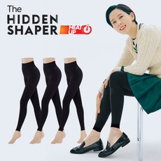 [히든쉐이퍼] 김나영의 슬림웨이브 9부 기모레깅스 3개(무발)