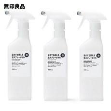 무인양품 거꾸로 사용할 수 있는 거품 스프레이 보틀 450mL '1+1+1' 3개 세트 - 무인양품스프레이