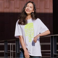 노스페이스 남녀공용 빅눕시 반팔 라운드티 NT7UL13J_WHT