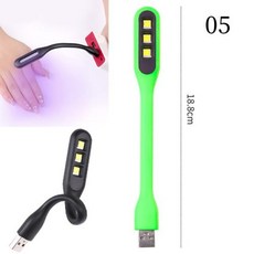 젤램프 젤네일램프 네일램프 미니 6W 네일 드라이어 LED UV 램프 마이크로 USB 젤 바니시 경화기 아트 장비 3LED 비즈 매니큐어 도구, 55162-5, [14] 55162-5, 1개