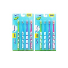 닥터레이 비팅 칫솔 4p X 2묶음(총8P), 2개, 4개