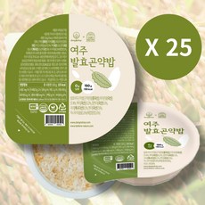 당앤샵 여주발효곤약밥 155kcal [미국 비건과 특허 기술로 제조], 150g, 25개