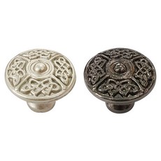 철물코리아 보석 손잡이, J24-미로소-1구(실버), 1개