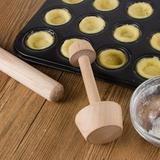 타르트탬퍼 파이 반죽 팬닝 우드탬퍼