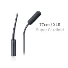 DPA 4098-DC-G-B01-075 구즈넥마이크 블랙 77cm