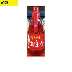식자재 식재료 도매 움트리 실장님 회초장 2Kg 낱개 cyc*15476Bu