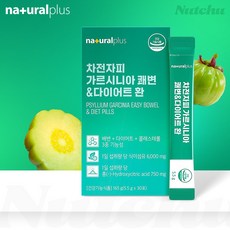 내츄럴플러스 차전자피 가르시니아 쾌변 다이어트 환, 30회분, 1박스 30정, 1개