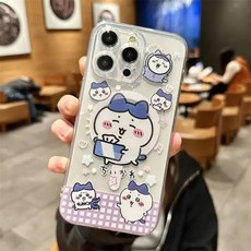 귀여운 우사기 카와이 치카와스 맥세이프 마그네틱 휴대폰 케이스 삼성 갤럭시 S25 S24 S23 S22 S21 S20 FE 플러스 울트라 5G 소프트 커버, TCX-155TM8267A3, Note 10, 1개