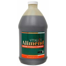 VitalizeVitalize Alimend 말용 위 위 지원 말 궤양 지원 솔루션 - 1893ml(64온스), 1개