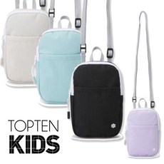 탑텐키즈 초등학생 핸드폰과 작은 지갑이 가방속에 쏙!! 사이즈가 작아 가볍고 심플한 기본 소형 크로스 가방