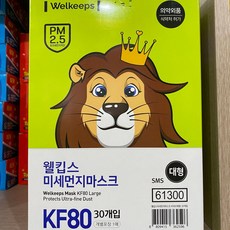 주exponet샵_엑스포몰_웰킵스 마스크 KF80 대형 30개 KF80마스크 마스크 일회용마스크 부직포마스크 페이스마스크 먼지마스크 먼지차단마스크 국산마스크 마스크 필터마스크, 본상품이선택됨, 본상품이선택됨