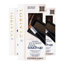 Clairol Professional Clairol Root Touch-Up 템포 러리 컨 실링 파우더 다크 브라운 3 팩, 단일상품, 단일상품