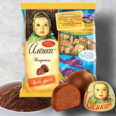 Alionka шоколадные шарики Крем-брюле, 250 г