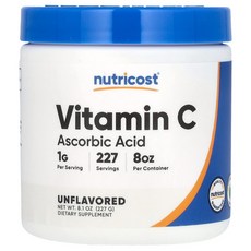 뉴트리코스트 비타민C 1000mg 무맛 229G