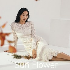 긴팔웨딩드레스
