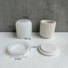 실리콘몰드제작 화분 얼음틀 레진공예 베이킹 향초 몰드 꽃병 화분 금형 diy 다이아몬드 모양 꽃 냄비