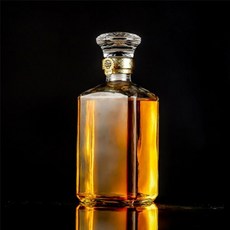 AIRASI 와인 500ml 와인잔 병 와인 디켄터 스퀘어 유리 와인 병 세트 위스키 보드카 디스펜서 위스키 바 세트 49 F-500ml 1개, B-500ml × 49개