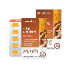 수용성 커큐민 강황 추출물 터마신 효능 2통, 2개