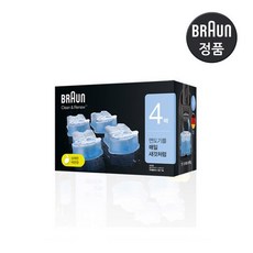브라운면도기세척액4개