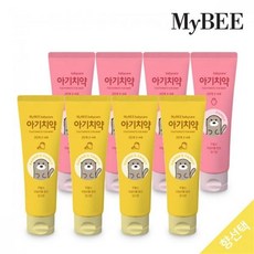 마이비_ 마이비 겔형 유아치약 2단계 2 4세 50g x4개 향선택, 선택/딸기향