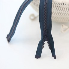 슈벨라 5호 비슬론 70cm 쇠지퍼 슬라이더 진곤색, 1개