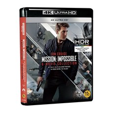 [Blu-Ray] 미션 임파서블 1-6 콜렉션 [4K UHD] [MISSION: IMPOSSIBLE 6 MOVIE COLLECTION]