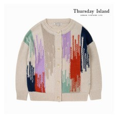 [써스데이아일랜드] [Thursday Island] 여성 인타샤 5도 가디건(T208MCD